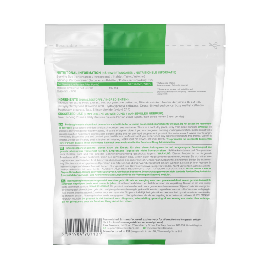 Tribulus Terrestris 500mg 120 Tabletten Tribulus Terrestris 500mg 120 Tabletten