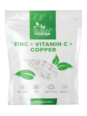 Zinc + Vitamin C + Copper 90 Kapseln