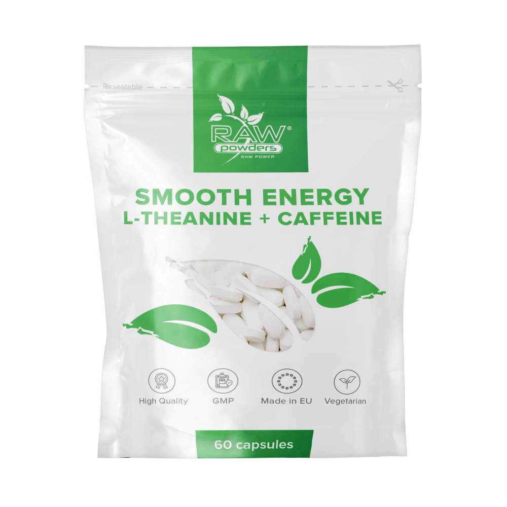Smooth Energy (L-Theanin und Koffein) 60 Kapseln