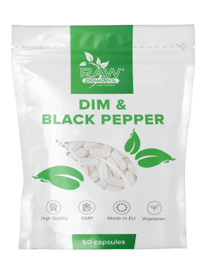 Diindolylmethane (DIM) 150mg & Black Pepper 20mg 60 capsules