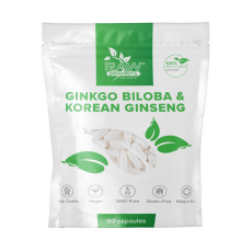 Ginkgo Biloba 3000mg & Korean Ginseng 1000mg 90 Kapseln