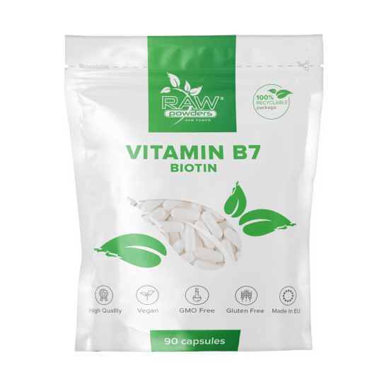 Biotin (Vitamin B7) 10mg 90 Kapseln