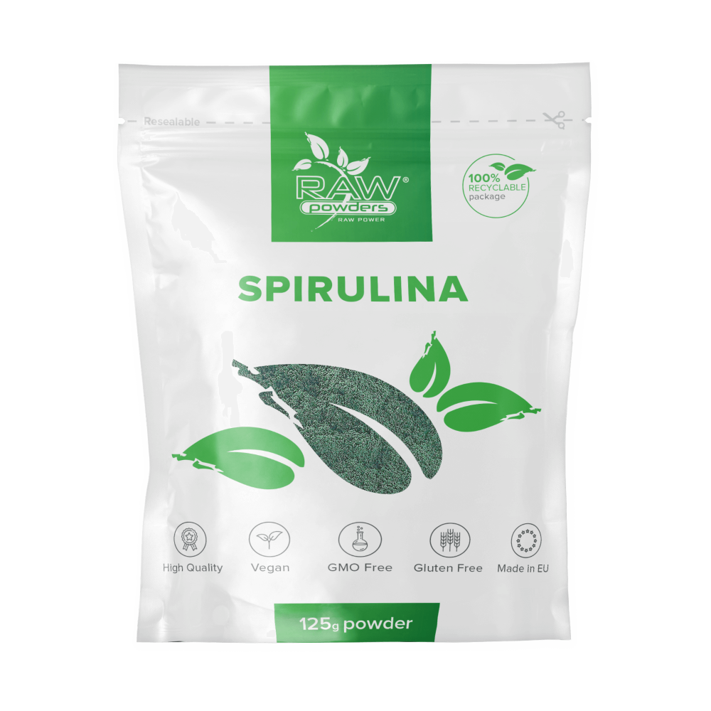 Spirulina Pulver 125 g Rein Pulver