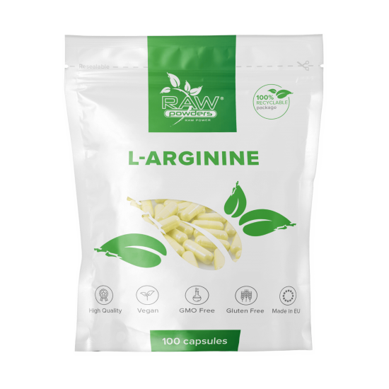L-Arginin 500 mg 100 Kapseln