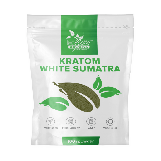 Kratom White Sumatra Pulver 100 Gramm