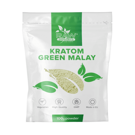 Kratom Green Malay Pulver 100 Gramm