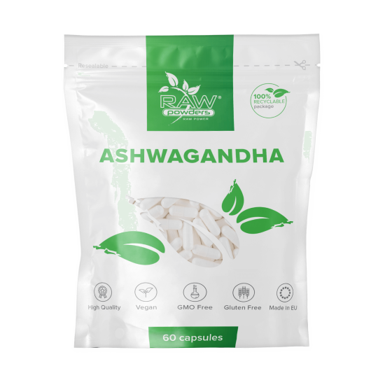 Ashwagandha 500mg 60 Kapseln