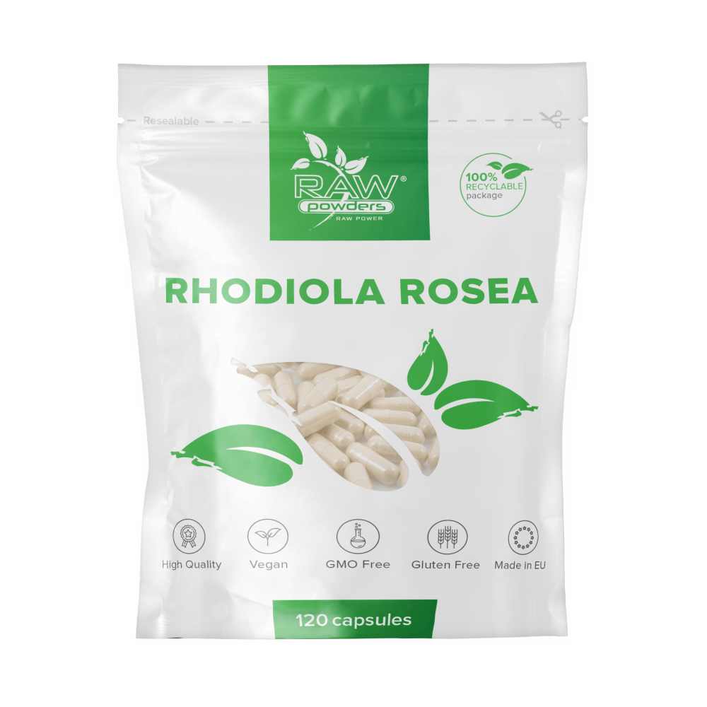 Rhodiola Rosea Extrakt Kapseln 120 Vegetarian Kapseln x 500 mg