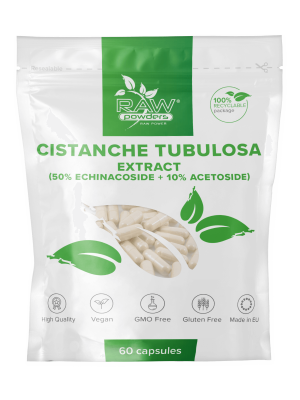 Cistanche tubulosa Extrakt 200mg 60 kapseln (50% Echinacosid + 10% Verbascosid)
