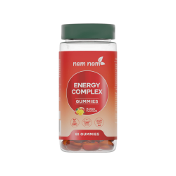 Nom Nom Energiekomplex (60 Gummibärchen mit Mango-Geschmack)