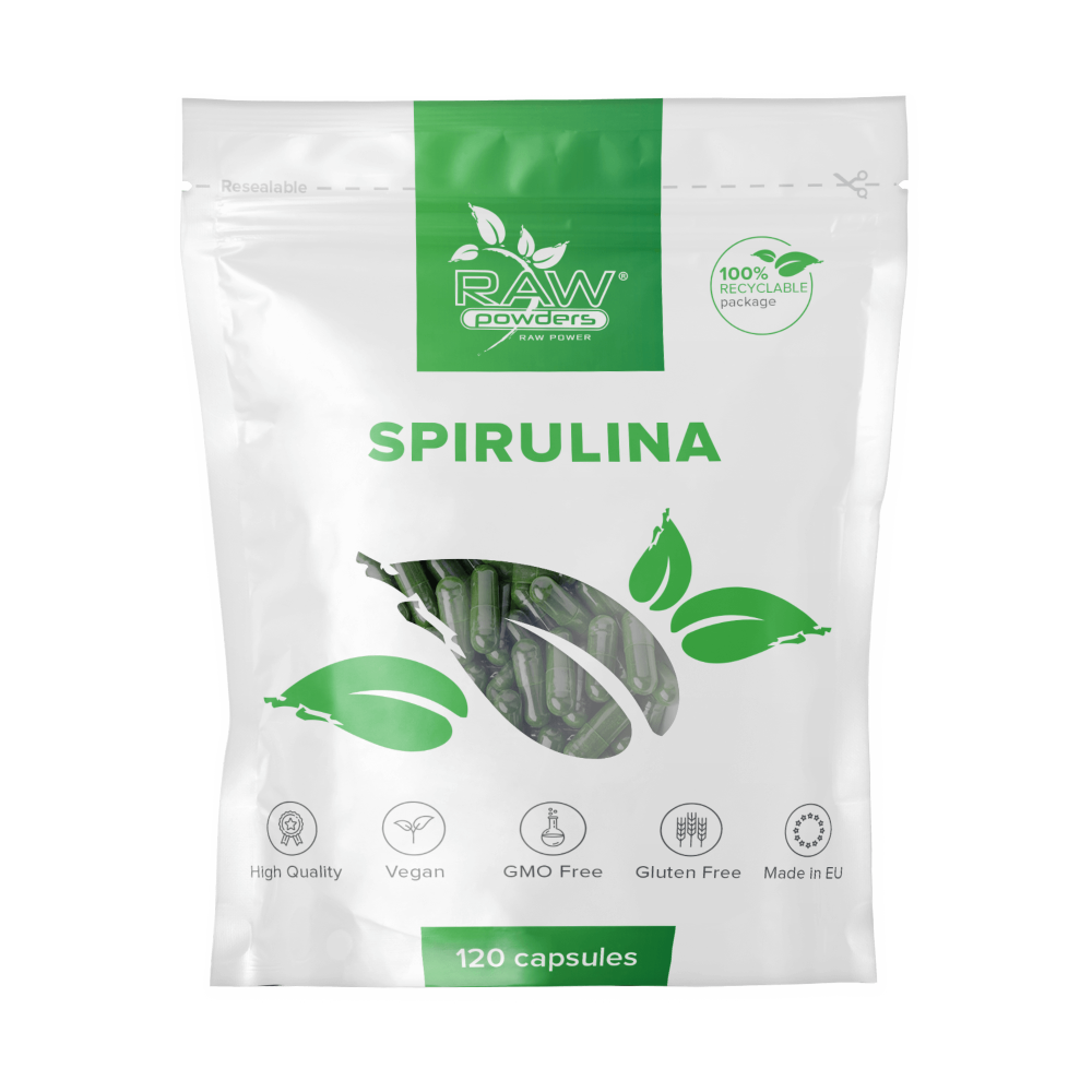 Spirulina 500mg 120 Kapseln