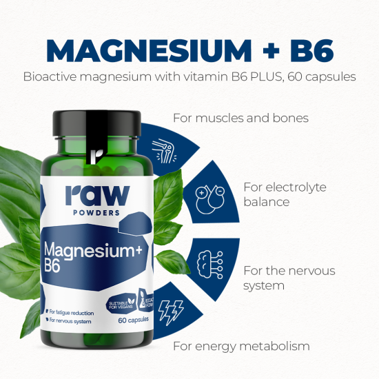 BioActive Magnesium & B6 PLUS, 60 Kapseln
