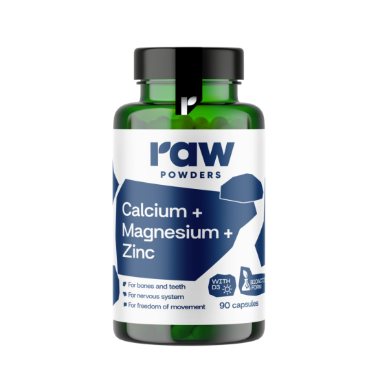 Calcium, Magnesium, Zinc PLUS,  90 kapseln