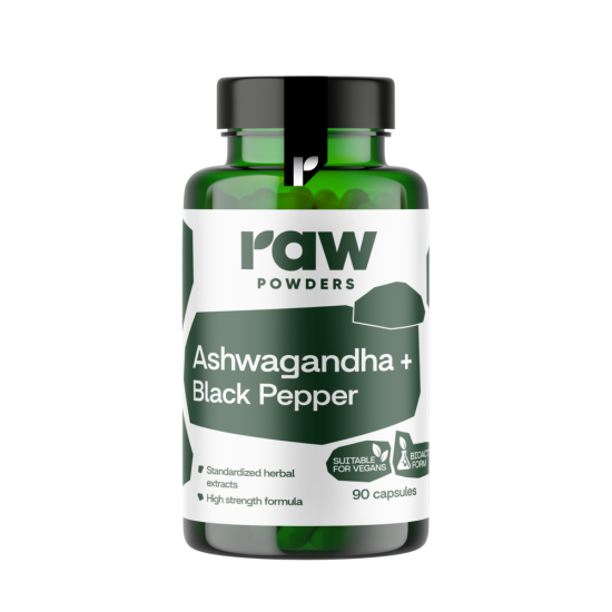 Ashwagandha & Black Pepper PLUS, 90 Kapseln