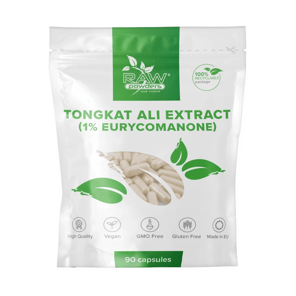 Tongkat Ali Extrakt (1% Eurycomanone) 300mg 90 kaps.