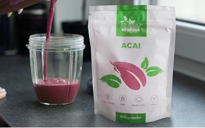 REZEPTE MIT ACAI-BEERENPULVER