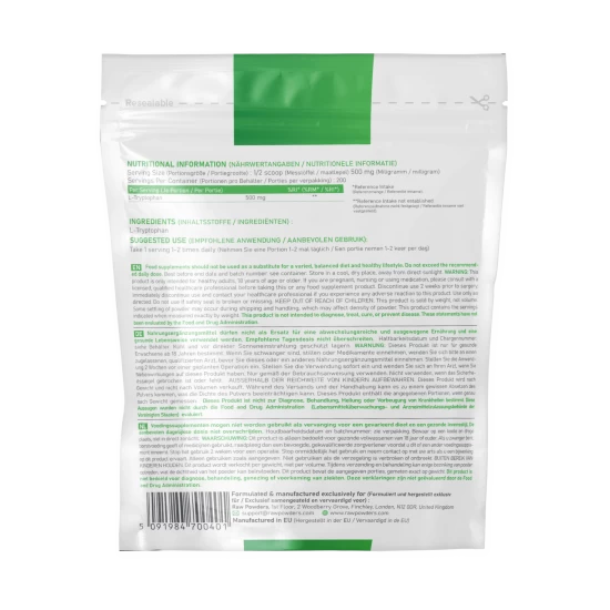 L-Tryptophan Pulver 100 Gramm