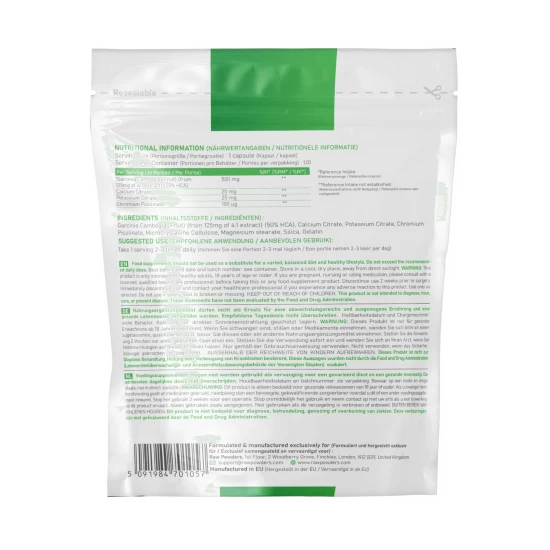 Garcinia Cambogia 500 mg 120 Kapseln