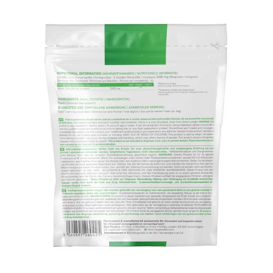 Reishi Pulver 125 Gramm Reishi Pulver 125 Gramm